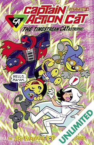 Captain Action Cat: The Timestream Catastrophe #2 (of 4): Digital Exclusive Edition